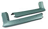 411259 Pillar Posts, 1982-1982 Chevy Corvette, Silvergreen - image 1