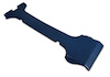 411432 T-Top Center Panel, 1968-1968 Chevy Corvette, Dark Blue - image 1