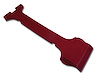 411434 T-Top Center Panel, 1976-1976 Chevy Corvette, Firethorn 76E - image 1
