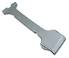 411461 T-Top Center Panel, 1974-1975 Chevy Corvette, Silver - image 1