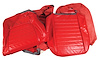 411735 Leather Seat Covers, 1959-1959 Chevy Corvette, Red - image 1