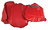 412035 Leather Seat Covers, 1962-1962 Chevy Corvette, Red - image 1