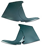 412707 Kick Panels W/O Inserts, 1958-1960 Chevy Corvette, Blue - image 1