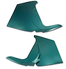 412708 Kick Panels W/O Inserts, 1961-1961 Chevy Corvette, Blue - image 1