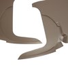 412709 Kick Panels W/O Inserts, 1961-1962 Chevy Corvette, Fawn - image 2