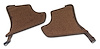 412854 Kick Panels W/Carpet, 1963-1964 Chevy Corvette, Saddle - image 1