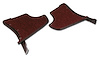 412937 Kick Panels W/Carpet, 1965-1965 Chevy Corvette, Maroon - image 1