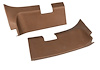 413056 Rear Coupe Roof Panels, 1968-1968 Chevy Corvette, Saddle 68E - image 1