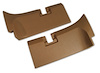 413256 Rear Coupe Roof Panels, 1969 Chevy Corvette, Saddle - image 1