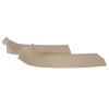 413376 Rear Coupe Roof Panels, 1976-1976 Chevy Corvette, White 76E - image 3
