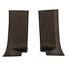 413455 Rear Coupe Roof Panels, 1976-1977 Chevy Corvette, Dark Brown 76L - image 1
