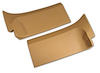413457 Rear Coupe Roof Panels, 1976-1977 Chevy Corvette, Buckskin 76L - image 1