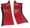 413624 Rear Coupe Roof Panels, 1980-1981 Chevy Corvette, Red - image 1