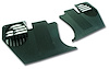 413814 Kick Panels, 1969 Chevy Corvette, Green - image 1