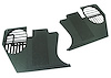 413817 Kick Panels, 1970-1970 Chevy Corvette, Green - image 1