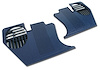 413832 Kick Panels, 1968-1968 Chevy Corvette, Dark Blue - image 1