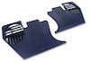 413845 Kick Panels, 1977-1977 Chevy Corvette, Dark Blue - image 1