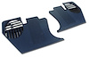 413847 Kick Panels, 1971-1972 Chevy Corvette, Royal Blue - image 1