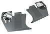 413863 Kick Panels, 1968-1969 Chevy Corvette, Gunmetal - image 1