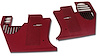 413924 Kick Panels, 1978-1981 Chevy Corvette, Red - image 1