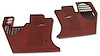 413939 Kick Panels, 1981-1981 Chevy Corvette, Cinnabar - image 1