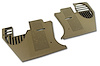 413958 Kick Panels, 1981-1982 Chevy Corvette, Camel - image 1