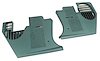413959 Kick Panels, 1982-1982 Chevy Corvette, Silvergreen - image 1