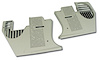 413966 Kick Panels, 1979-1980 Chevy Corvette, Oyster - image 1