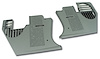 413968 Kick Panels, 1982-1982 Chevy Corvette, Gray - image 1