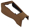 414056 Shift Console Housing, 1968-1969 Chevy Corvette, Saddle - image 1