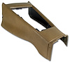 414351 Shift Console Housing, 1973-1975 Chevy Corvette, Medium Saddle - image 1