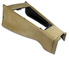 414357 Shift Console Housing, 1976-1976 Chevy Corvette, Buckskin - image 1