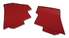 414634 Shift Console Side Trim, 1976-1976 Chevy Corvette, Firethorn - image 1