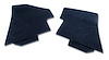 414643 Shift Console Side Trim, 1973-1975 Chevy Corvette, Dark Blue - image 1