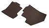 414655 Shift Console Side Trim, 1976-1976 Chevy Corvette, Dark Brown - image 1