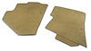 414657 Shift Console Side Trim, 1976-1976 Chevy Corvette, Buckskin - image 1