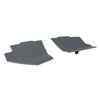414663 Shift Console Side Trim, 1969 Chevy Corvette, Gunmetal - image 2