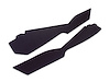 414845 Shift Console Side Panels, 1977-1977 Chevy Corvette, Dark Blue - image 1