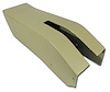 415315 Park Brake Console, 1970-1972 Chevy Corvette, Light Saddle - image 1