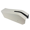 415376 Park Brake Console, 1976-1976 Chevy Corvette, White - image 1