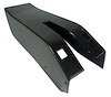 415420 Park Brake Console W/Power Window Switch Cutouts, 1969-1976 Chevy Corvette, Black - image 1