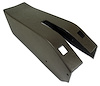 415455 Park Brake Console W/Power Window Switch Cutouts, 1976-1976 Chevy Corvette, Dark Brown - image 1