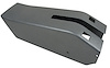 415463 Park Brake Console W/Power Window Switch Cutouts, 1969 Chevy Corvette, Gunmetal - image 1