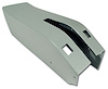 415467 Park Brake Console W/Power Window Switch Cutouts, 1976-1976 Chevy Corvette, Smoke - image 1