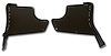 416120 Kick Panels W/Windlace, 1963-1964 Chevy Corvette, Black - image 1
