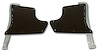 416161 Kick Panels W/Windlace, 1964-1964 Chevy Corvette, Silver - image 1