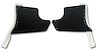 416165 Kick Panels W/Windlace, 1964-1964 Chevy Corvette, White - image 1