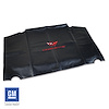 41621 Embroidered Top Bag, 1997-2004 Chevy Corvette, Black, W/Red C5 Logo - image 1