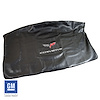 41625 Embroidered Top Bag, 2005-2013 Chevy Corvette, Black, W/Silver C6 Logo - image 1