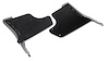 416261 Kick Panels W/Windlace, 1965-1966 Chevy Corvette, Silver - image 1